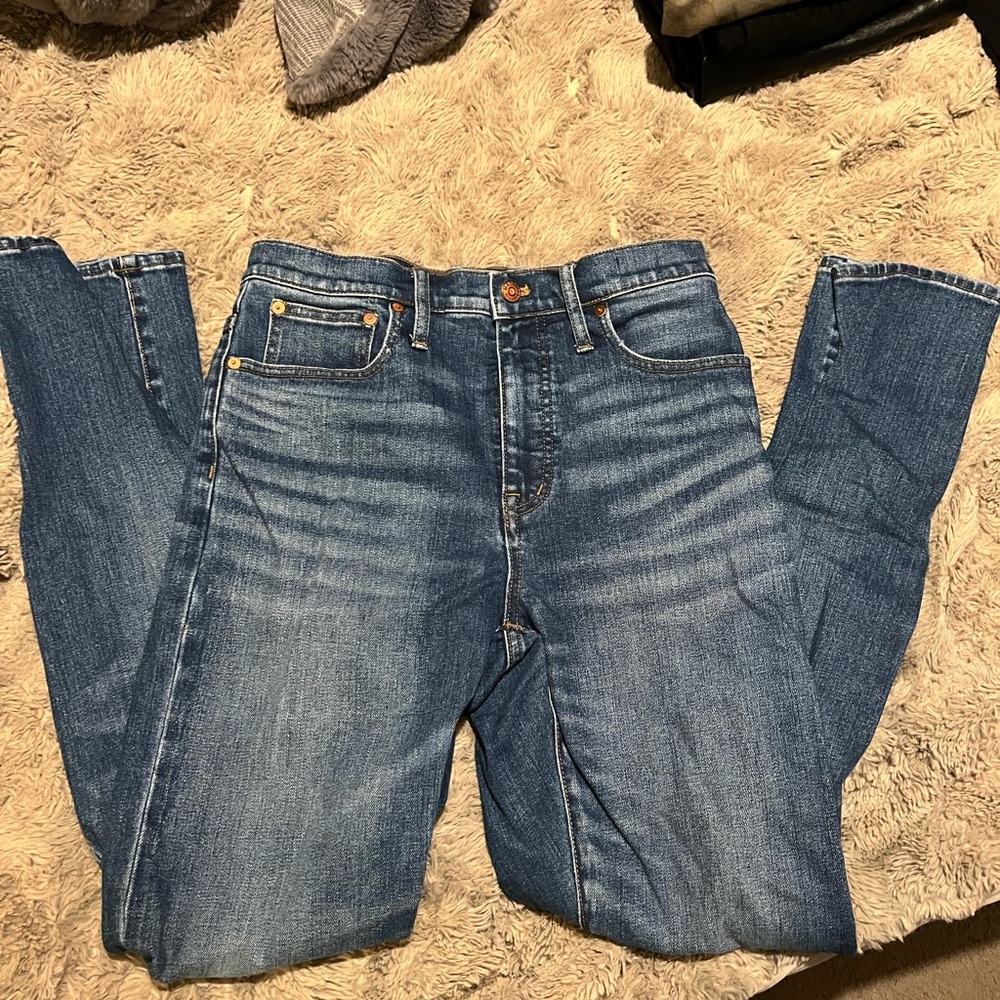 MADEWELL classic straight jean Sz 27 tall